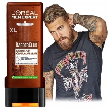 Men Expert Barber Club Body, Hair & Beard Wash - Šampón na fúzy, vlasy a telo